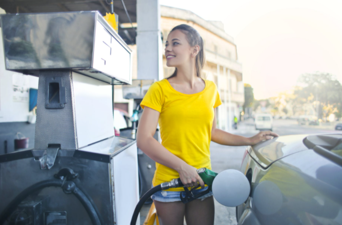 fueling a car